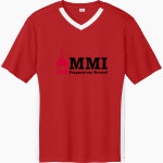 MMI PREPARATORY SCHOOL PREPPERS Sport-Tek Men's Competitor United Short-Sleeve V-Neck Front Thumbnail