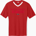 Hannah-Pamplico Raiders Raiders <span class="pdp-name-mascot">Hannah-Pamplico Raiders</span> Sport-Tek Men's Competitor United Short-Sleeve V-Neck Front Thumbnail