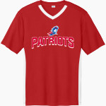 JAY COUNTY HIGH SCHOOL PATRIOTS Sport-Tek Men's Competitor United Short-Sleeve V-Neck Front Thumbnail
