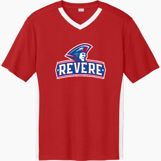 Sport-Tek Men's Competitor United Short-Sleeve V-Neck