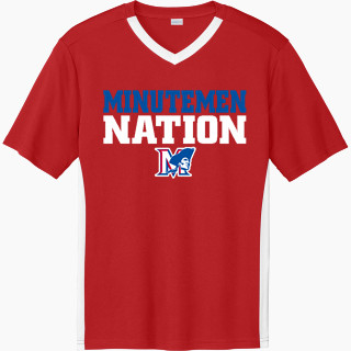 Sport-Tek Men's Competitor United Short-Sleeve V-Neck