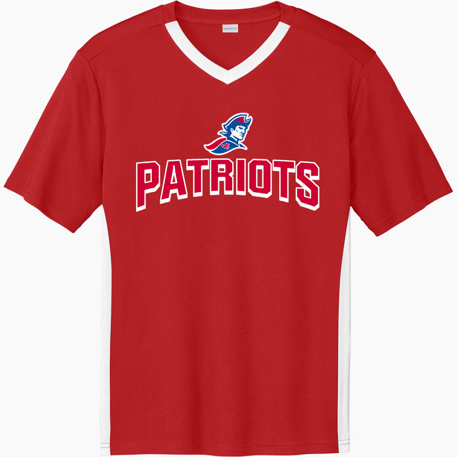 JAY COUNTY HIGH SCHOOL PATRIOTS Sport-Tek Men's Competitor United Short-Sleeve V-Neck