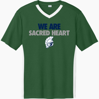 Sport-Tek Men's Competitor United Short-Sleeve V-Neck