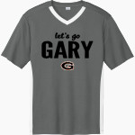 Gary Bobcats <span class="pdp-name-mascot">Gary Bobcats</span> Sport-Tek Men's Competitor United Short-Sleeve V-Neck Front Thumbnail