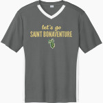 SAINT BONAVENTURE HIGH SCHOOL SERAPHS <span class="pdp-name-mascot">SAINT BONAVENTURE SERAPHS</span> Sport-Tek Men's Competitor United Short-Sleeve V-Neck Front Thumbnail