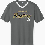East Ridge Raptors Sport-Tek Men's Competitor United Short-Sleeve V-Neck Front Thumbnail