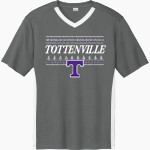 Tottenville Pirates Sport-Tek Men's Competitor United Short-Sleeve V-Neck Front Thumbnail