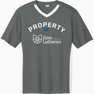 Sport-Tek Men's Competitor United Short-Sleeve V-Neck