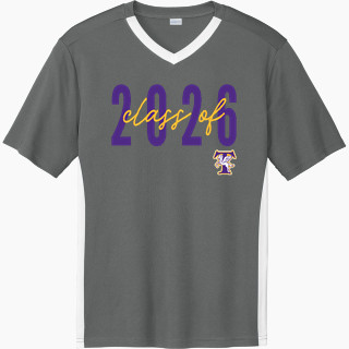 Sport-Tek Men's Competitor United Short-Sleeve V-Neck