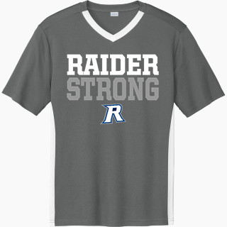 Sport-Tek Men's Competitor United Short-Sleeve V-Neck