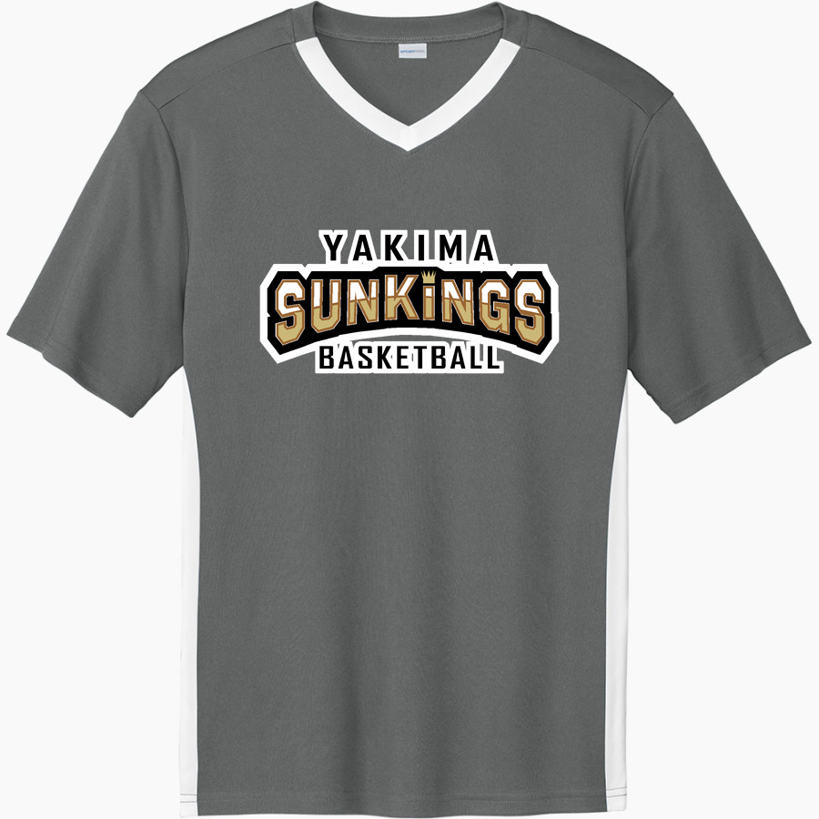 Yakima Sunkings Sunkings Sport-Tek Men's Competitor United Short-Sleeve V-Neck