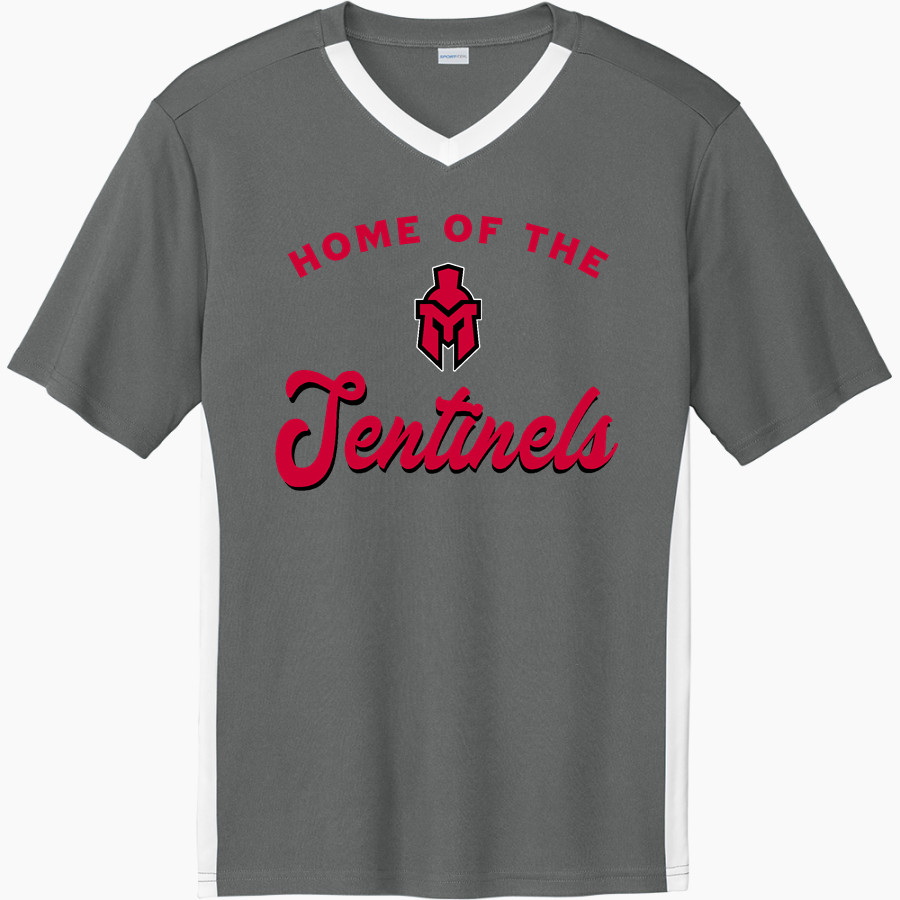 Marquette Sentinels Sport-Tek Men's Competitor United Short-Sleeve V-Neck