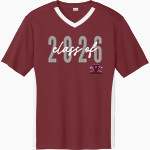 Verona Lacrosse Verona Lacrosse <span class="pdp-name-mascot">Verona Lacrosse</span> Sport-Tek Men's Competitor United Short-Sleeve V-Neck Front Thumbnail