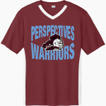 Perspectives Warriors Sport-Tek Men's Competitor United Short-Sleeve V-Neck Front Thumbnail