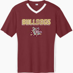 KING'S FORK HIGH SCHOOL BULLDOGS <span class="pdp-name-mascot">KINGS FORK BULLDOGS</span> Sport-Tek Men's Competitor United Short-Sleeve V-Neck Front Thumbnail