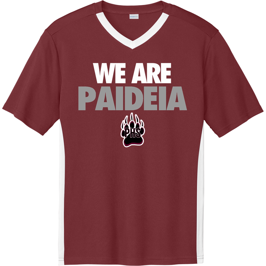 Paideia High Bears <span class="pdp-name-mascot">Paideia High School Bears</span> Sport-Tek Men's Competitor United Short-Sleeve V-Neck