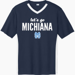 Michiana Scrappers Sport-Tek Men's Competitor United Short-Sleeve V-Neck Front Thumbnail