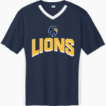 Founders Classical Lions <span class="pdp-name-mascot">Founders Classical Lions</span> Sport-Tek Men's Competitor United Short-Sleeve V-Neck Front Thumbnail