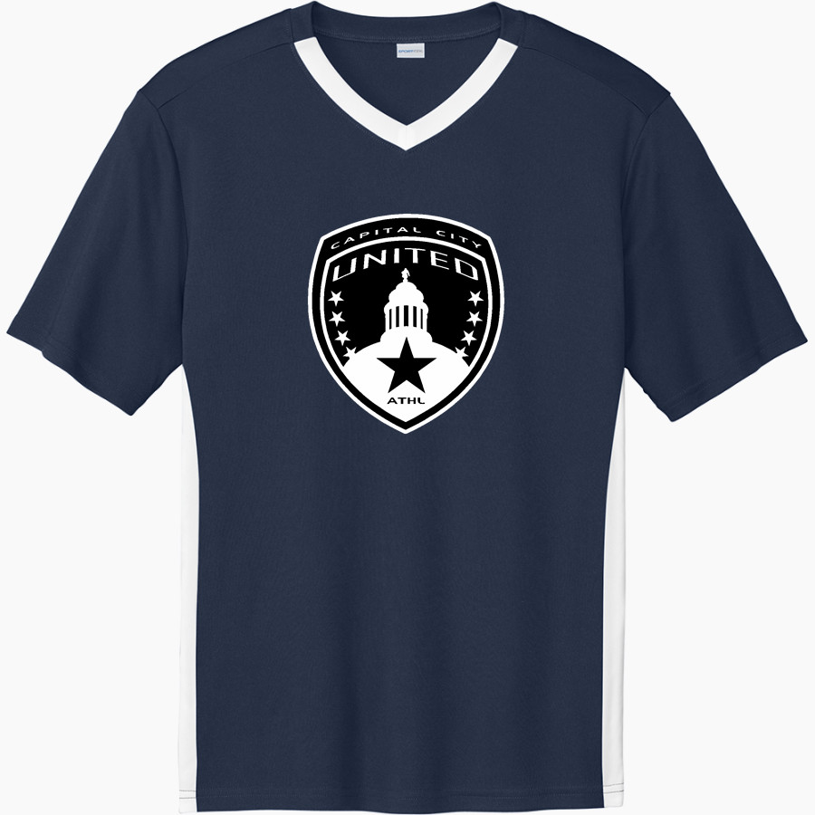 United Capital City United Sport-Tek Men's Competitor United Short-Sleeve V-Neck