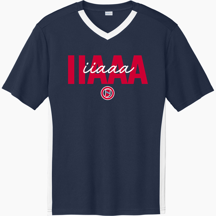 IIAAA IIAAA Sport-Tek Men's Competitor United Short-Sleeve V-Neck