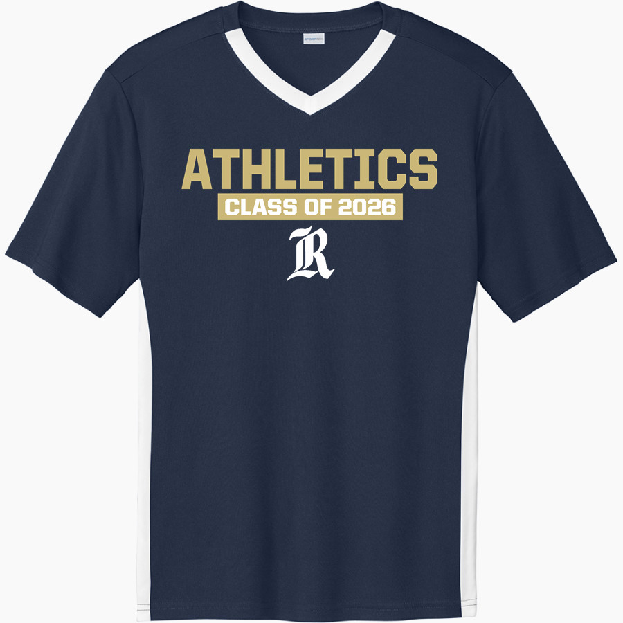 Regents School of Austin The Official Store of the Knights Sport-Tek Men's Competitor United Short-Sleeve V-Neck