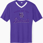 HYDRO-EAKLY HIGH SCHOOL BOBCATS Sport-Tek Men's Competitor United Short-Sleeve V-Neck Front Thumbnail