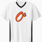 ON DECK BASEBALL Online Apparel Store Sport-Tek Men's Competitor United Short-Sleeve V-Neck Front Thumbnail