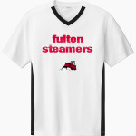 FULTON HIGH SCHOOL STEAMERS <span class="pdp-name-mascot">FULTON STEAMERS</span> Sport-Tek Men's Competitor United Short-Sleeve V-Neck Front Thumbnail
