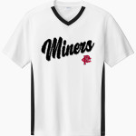 Park City Miners <span class="pdp-name-mascot">PARK CITY MINERS</span> Sport-Tek Men's Competitor United Short-Sleeve V-Neck Front Thumbnail