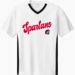 SOMERSET HIGH SCHOOL SPARTANS <span class="pdp-name-mascot">SOMERSET SPARTANS</span> Sport-Tek Men's Competitor United Short-Sleeve V-Neck Front Thumbnail