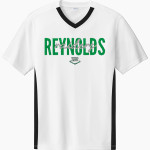 REYNOLDS HIGH SCHOOL RAIDERS <span class="pdp-name-mascot">REYNOLDS RAIDERS</span> Sport-Tek Men's Competitor United Short-Sleeve V-Neck Front Thumbnail