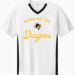 NACOGDOCHES HIGH SCHOOL DRAGONS Sport-Tek Men's Competitor United Short-Sleeve V-Neck Front Thumbnail