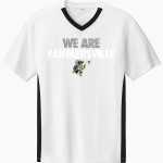 FARMERSVILLE HIGH SCHOOL AZTECS <span class="pdp-name-mascot">FARMERSVILLE AZTECS</span> Sport-Tek Men's Competitor United Short-Sleeve V-Neck Front Thumbnail