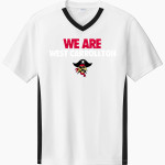 West Carrollton Pirates <span class="pdp-name-mascot">West Carrollton Pirates</span> Sport-Tek Men's Competitor United Short-Sleeve V-Neck Front Thumbnail