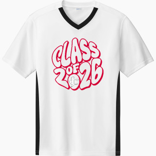 Sport-Tek Men's Competitor United Short-Sleeve V-Neck