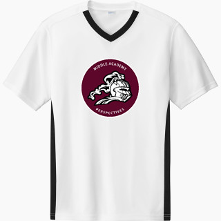 Sport-Tek Men's Competitor United Short-Sleeve V-Neck