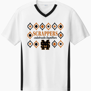 Sport-Tek Men's Competitor United Short-Sleeve V-Neck