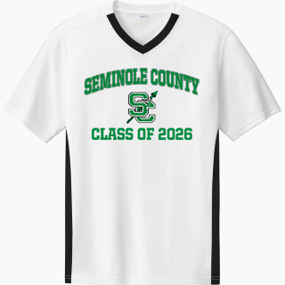 Sport-Tek Men's Competitor United Short-Sleeve V-Neck