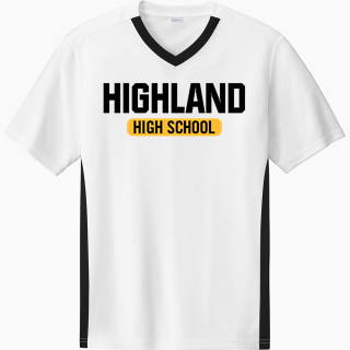 Sport-Tek Men's Competitor United Short-Sleeve V-Neck