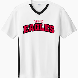 Sport-Tek Men's Competitor United Short-Sleeve V-Neck