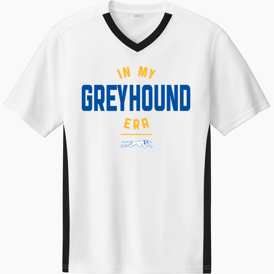 Carmel Greyhounds Greyhounds <span class="pdp-name-mascot">Carmel Greyhounds</span> Sport-Tek Men's Competitor United Short-Sleeve V-Neck