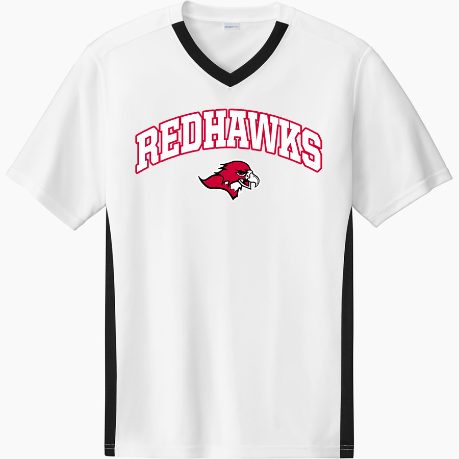 Benedictine University Mesa Redhawks Sport-Tek Men's Competitor United Short-Sleeve V-Neck