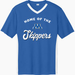 Minnetonka Skippers Sport-Tek Men's Competitor United Short-Sleeve V-Neck Front Thumbnail