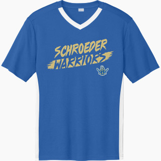 Sport-Tek Men's Competitor United Short-Sleeve V-Neck