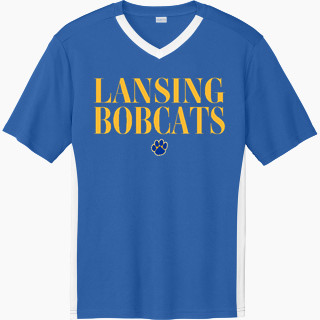 Sport-Tek Men's Competitor United Short-Sleeve V-Neck