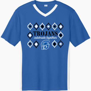 Sport-Tek Men's Competitor United Short-Sleeve V-Neck