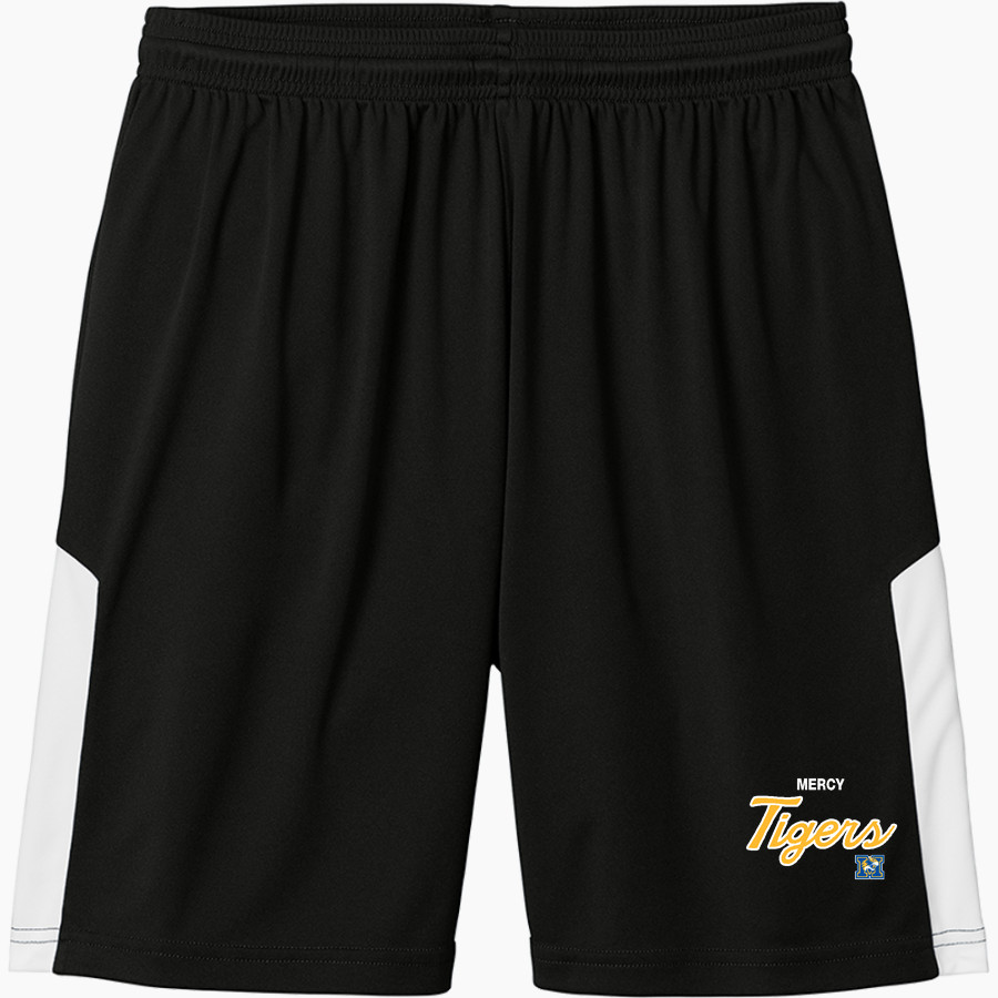 Mercy High School Tigers Online Store Sport-Tek Men's Competitor United 7" Short