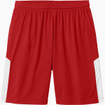 Jamesville DeWitt Red Rams Sport-Tek Men's Competitor United 7" Short Front Thumbnail