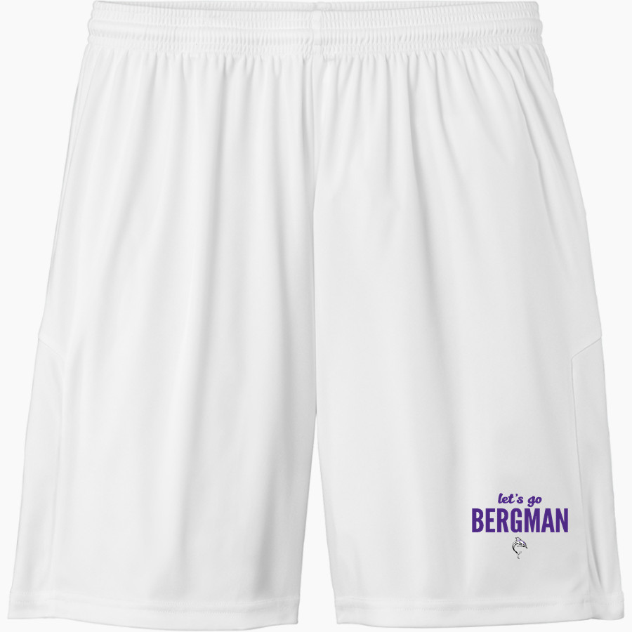 Bergman Dolphins <span class="pdp-name-mascot">Frank V. Bergman Elementary Dolphins</span> Sport-Tek Men's Competitor United 7" Short
