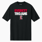 Everett Trojan <span class="pdp-name-mascot">Everett Trojans</span> Sport-Tek Men's PosiCharge Compression 1/2-Sleeve Tee Front Thumbnail